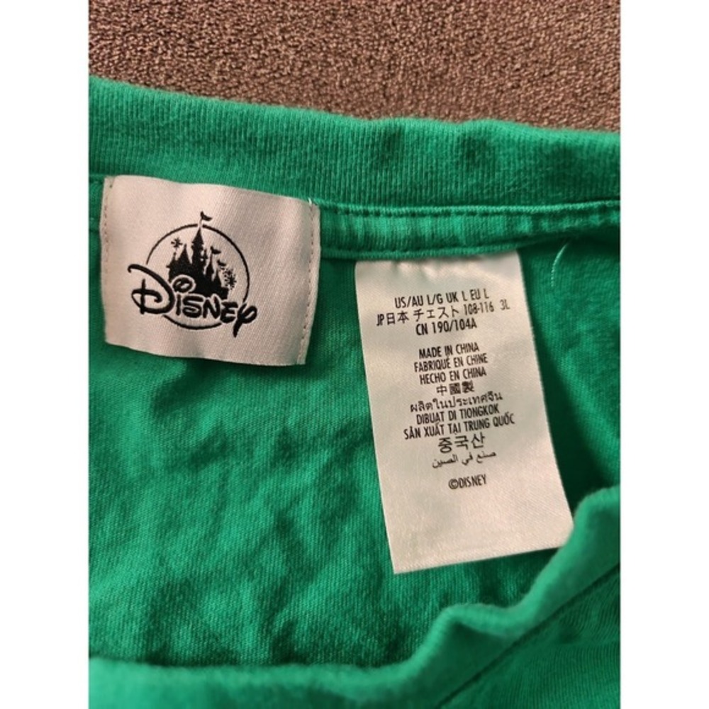 Disney Parks Stitch Green T-Shirt for Unisex Size Large - Picture 7 of 12